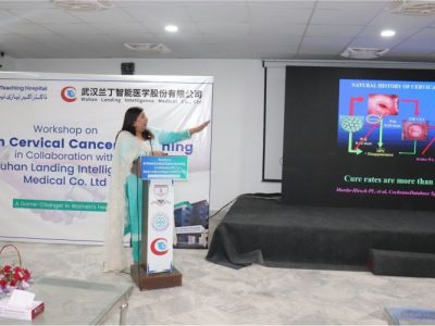 “AI-Driven Cervical Cancer Screening” in collaboration with China-based Wuhan Landing Intelligence Medical Co. Ltd.