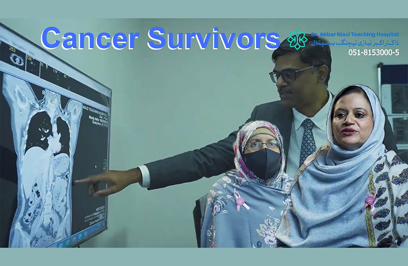 Cancer Survivors From Dr. Akbar Niazi Teaching Hospital