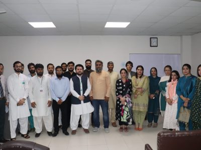 Level 3-Leadership: The Care & Growth Model, Training Session organized by the People & Culture Department at Dr. Akbar Niazi Teaching Hospital and Islamabad Medical & Dental College.